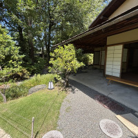 チャペルまでの道にある茶屋