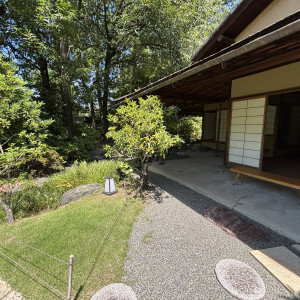 チャペルまでの道にある茶屋|761388さんのザ・ガーデンオリエンタル・大阪の写真(2489992)