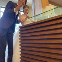 ケーキ入刀時の写真