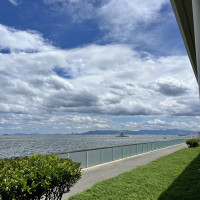 披露宴会場からの景色
