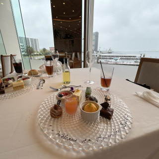 試食会でのデザート