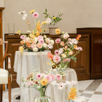 提携先のお花屋さんにお願いしました