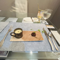 盆栽風の前菜がめちゃくちゃ美味しかったです