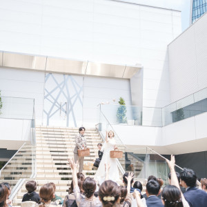 お菓子巻き|761488さんのアルカンシエル luxe mariage 名古屋（アルカンシエルグループ）の写真(2490556)