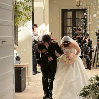 シャボン玉演出