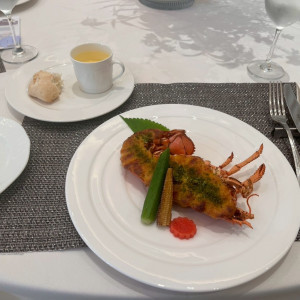 満足感のある料理|761553さんのアクアテラス迎賓館（大津）/テイクアンドギヴ・ニーズウェディングの写真(2490969)