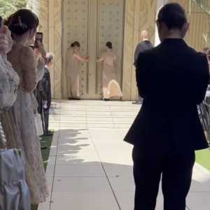 ガーデンセレモニー|761568さんのノートルダム大阪ONE/FIVESTAR WEDDINGの写真(2498842)