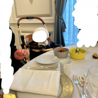 ペットも披露宴会場で食事が可能