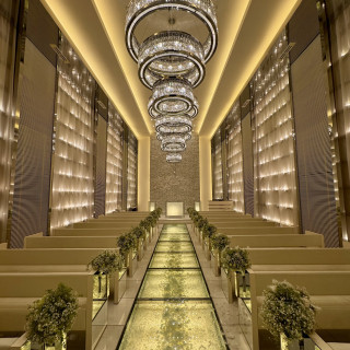 ガラスのチャペルは圧巻でした