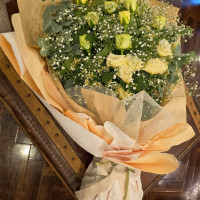 プレゼント用のお花。