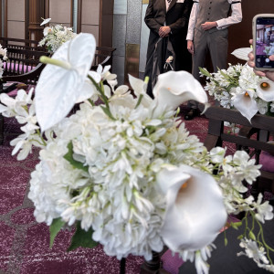 お花が素敵でした|761663さんのTHE CONDER HOUSE（ザ・コンダーハウス）の写真(2491454)