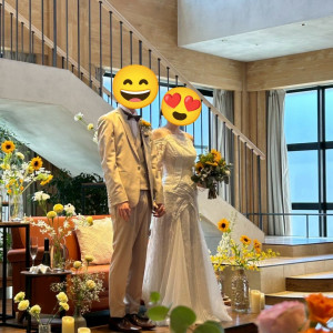ソファーの高砂|761684さんのInStyle wedding KYOTO/テイクアンドギヴ・ニーズウェディングの写真(2491495)
