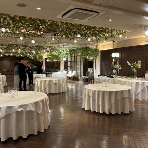 二次会使用前の会場も見学することができた。|761694さんの横浜迎賓館の写真(2491539)
