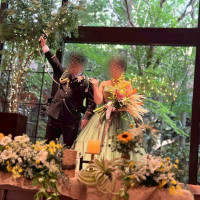 お色直し後
ビールサーバーの演出