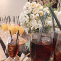 ウェルカムドリンクは複数種類のラインナップ