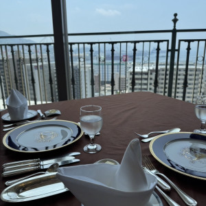 料理始まる前の感じです。|761769さんの呉阪急ホテルの写真(2502497)