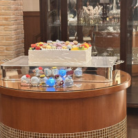 ウェディングケーキとケーキ台