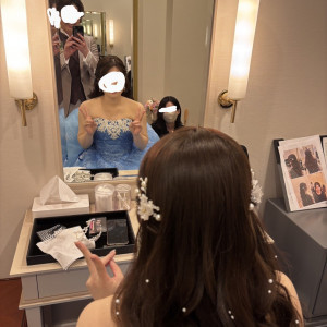 中座時のプライズルーム。最初と別の場所|761785さんのアニヴェルセル江坂（新大阪）の写真(2492192)