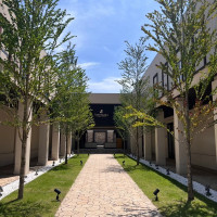 緑も多く、綺麗な式場でした