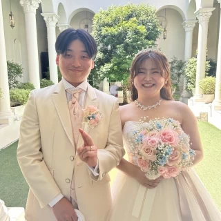 新郎新婦写真