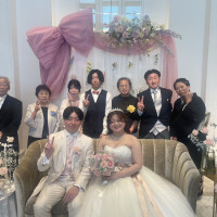 新郎家族写真