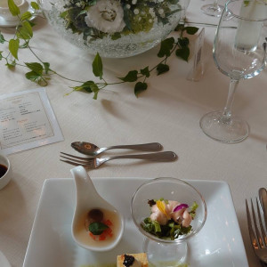 前菜|761835さんのアルモニービアン(国登録有形文化財)/テイクアンドギヴ・ニーズウェディングの写真(2537422)