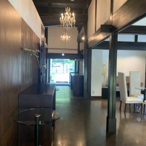 ゲストの待合室です。入口が見えます。|761863さんのSHOZAN RESORT KYOTO(SHOZANリゾート京都)の写真(2492462)