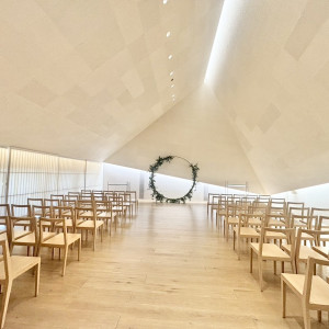本番のチャペルです♪|761882さんのMIRAIE Wedding（ミライエウエディング）の写真(2492722)