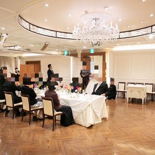 ロザンジュイア広尾迎賓館（LOSANGEIA）のクチコミ 披露宴会場の写真（4枚目）