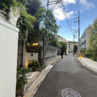 会場外の街並み