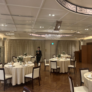 見学時　披露宴会場|761896さんのロザンジュイア広尾迎賓館（LOSANGEIA）の写真(2494494)