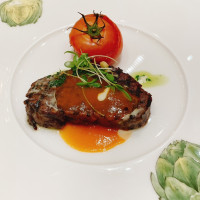 メインの肉料理