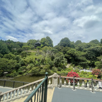 ここで集合写真を撮ります