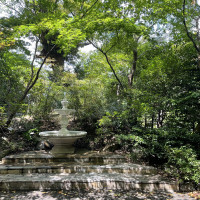 披露宴会場のプライベートガーデン