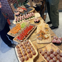 ウェルカムフードを出すとこんな感じ