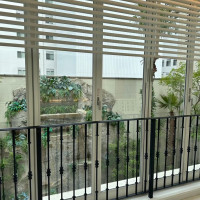 披露宴会場入り口前から見る景色