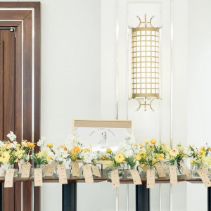 席札|761978さんのル・センティフォーリア大阪(クラウディアホールディングスグループ)の写真(2510482)