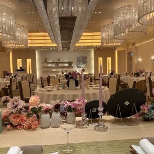 披露宴会場|761978さんのデュクラス大阪/FIVESTAR WEDDINGの写真(2509877)