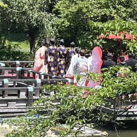 神前式の開始状況です。