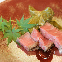 メインの肉料理