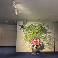 ロビー装花