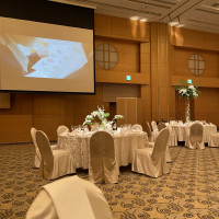 披露宴会場内