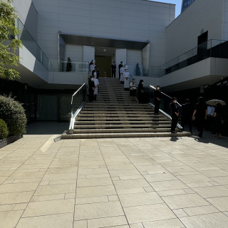 チャペルの外(階段)写真