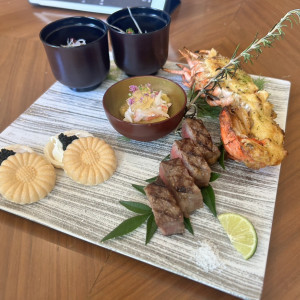 下見時の試食|762245さんのザ・ガーデンオリエンタル・大阪の写真(2493931)