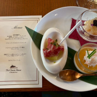 試食　前菜3種盛りと試食メニュー