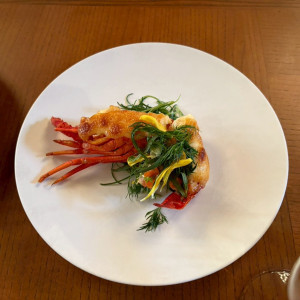 試食　伊勢海老のテルミドール　とても美味しかったです。|762272さんの赤坂プリンス クラシックハウスの写真(2494077)