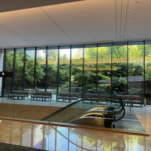 披露宴会場前から見える景色|762305さんのThe Okura Tokyo（オークラ東京）の写真(2494236)