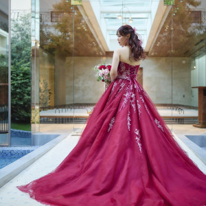 ソロショット|762309さんのAQUA GARDEN TERRACE（アクアガーデンテラス）/テイクアンドギヴ・ニーズウェディングの写真(2494932)