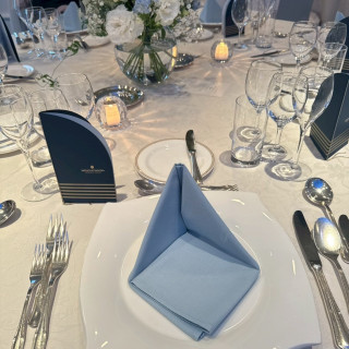 テーブルコーディネートはこんな感じです。