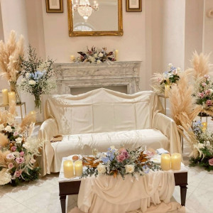 高砂ソファ|762390さんのアーヴェリール迎賓館（富山）/テイクアンドギヴ・ニーズウェディングの写真(2583765)